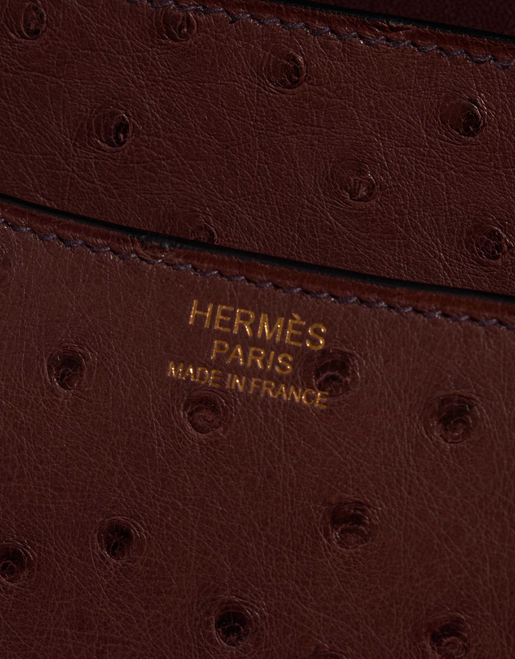 Hermès Hermes Constance 24 Ostrich Bougainvillea Red Fur ref.458821 - Joli  Closet
