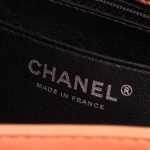 Pre-owned Chanel bag Timeless Handle Medium Lamb Beige Beige, Rose Logo | Sell your designer bag on Saclab.com