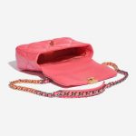 Pre-owned Chanel bag 19 Flap Bag Lamb Pink Pink Inside | Sell your designer bag on Saclab.com