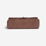 Pre-owned Chanel bag Timeless Maxi Python Brown Brown Bottom | Sell your designer bag on Saclab.com