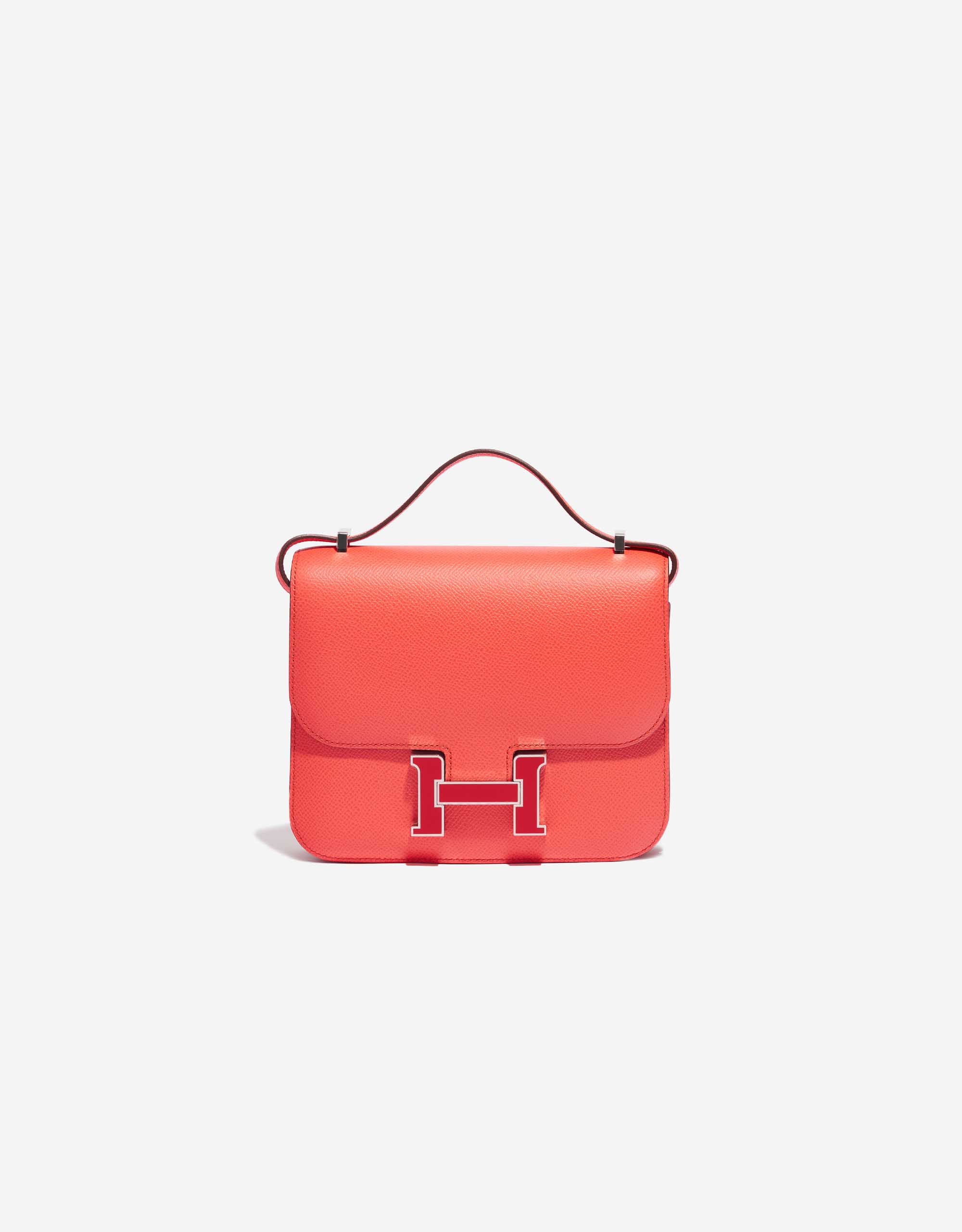 HERMÈS Picotin Cargo 18 handbag in Rose Texas and Rouge Sellier