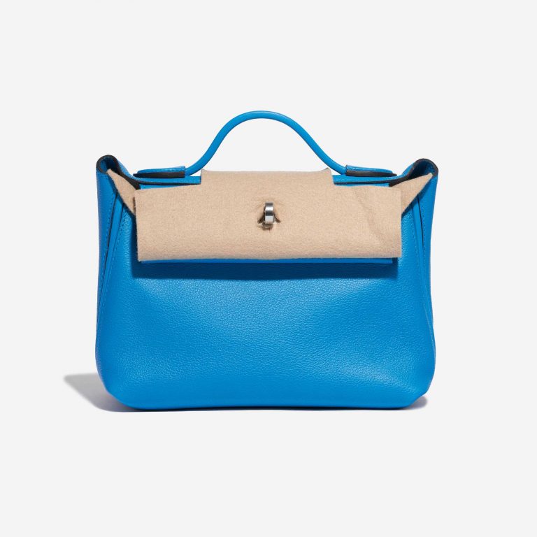 Sac Hermès d'occasion 24/24 21 Evercolor/ Swift Blue Frida Blue Front Velt | Vendez votre sac de créateur sur Saclab.com