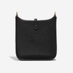 Pre-owned Hermès bag Evelyne 16 Clemence Black Black Back | Sell your designer bag on Saclab.com
