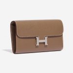 Pre-owned Hermès bag Constance To Go Epsom Etoupe Brown Side Front | Sell your designer bag on Saclab.com