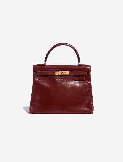 Pre-owned Hermès bag Kelly 28 Box Rouge H Red Front | Sell your designer bag on Saclab.com