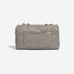 Pre-owned Chanel bag Timeless Medium Python Grey Grey Back | Sell your designer bag on Saclab.com