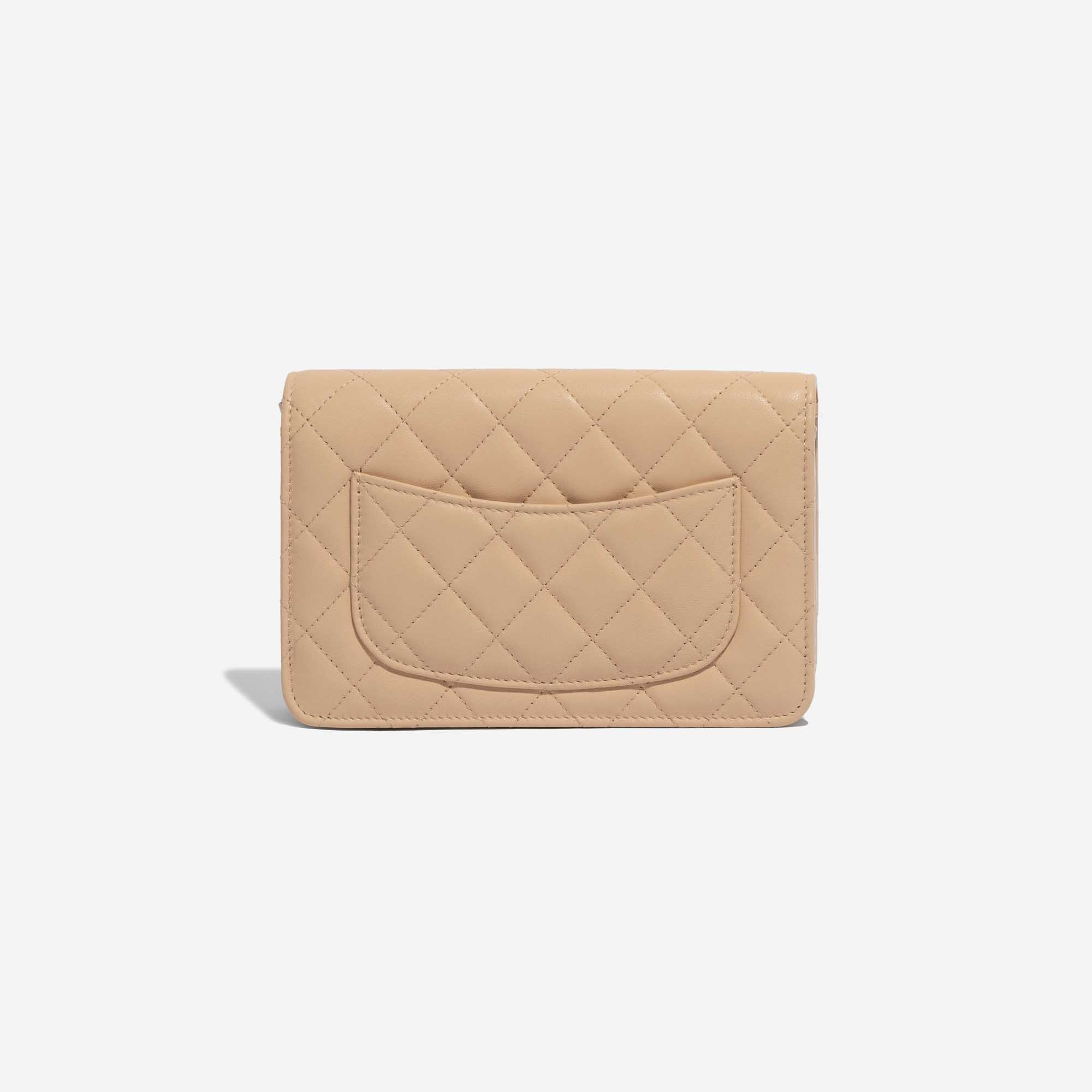Chanel Classic Wallet on Chain WOC in 22C Bicolor Beige and Black Lamb –  Brands Lover