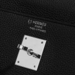 Pre-owned Hermès bag Kelly 35 HSS Togo Black Black Logo | Sell your designer bag on Saclab.com