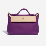 Hermès 24/24 29 Taurillon Maurice / Swift Anemone Violet Front Velt | Sell your designer bag on Saclab.com