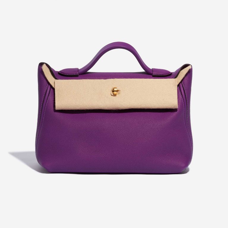 Gebrauchte Hermès Tasche 24/24 29 Taurillon Maurice / Swift Anemone Violet Front Velt | Verkaufen Sie Ihre Designer-Tasche auf Saclab.com