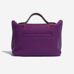 Hermès 24/24 29 Taurillon Maurice / Swift Anemone Violet Back | Sell your designer bag on Saclab.com