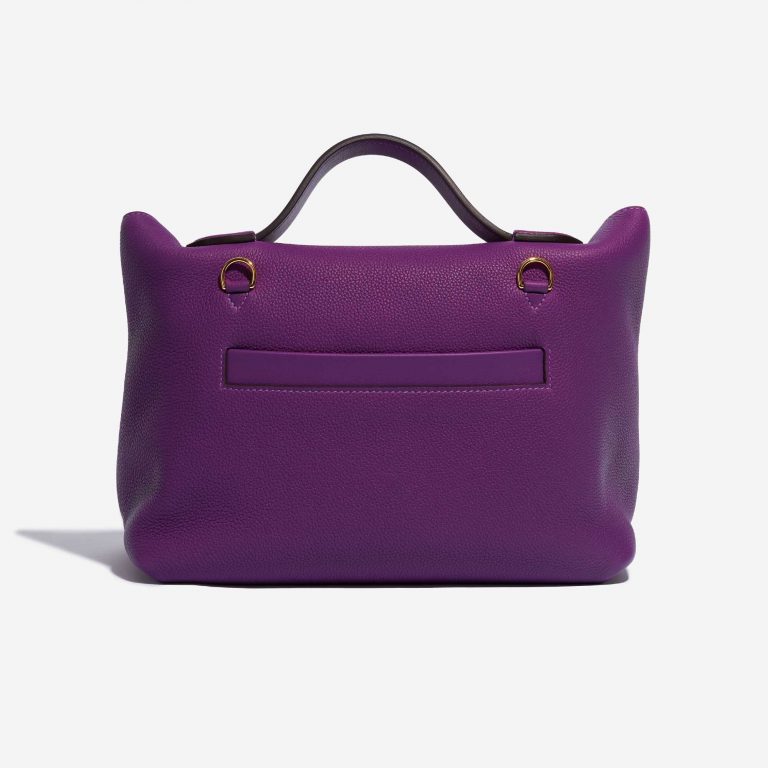 Gebrauchte Hermès Tasche 24/24 29 Taurillon Maurice / Swift Anemone Violet Back | Verkaufen Sie Ihre Designer-Tasche auf Saclab.com