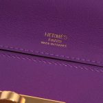 Hermès 24/24 29 Taurillon Maurice / Swift Anemone Violet Logo | Sell your designer bag on Saclab.com