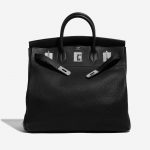 Pre-owned Hermès bag Haut à Courroies 40 Togo Black Black Front Open | Sell your designer bag on Saclab.com