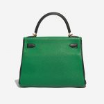 Hermès Kelly 28 HSS Togo Bamboo / Canopee Green Back | Sell your designer bag on Saclab.com