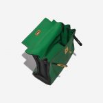 Hermès Kelly 28 HSS Togo Bamboo / Canopee Green Inside | Sell your designer bag on Saclab.com