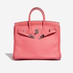Hermès Birkin 25 Swift Rose Azalée Rose Front Open | Sell your designer bag on Saclab.com