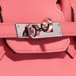Hermès Birkin 25 Swift Rose Azalée Rose Closing System | Sell your designer bag on Saclab.com