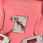 Hermès Birkin 25 Swift Rose Azalée Rose Logo | Sell your designer bag on Saclab.com