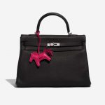 Hermès Rodeo PM Milo Lamb Rose Mexico Pink Detail | Sell your designer bag on Saclab.com