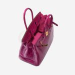 Pre-owned Hermès bag Birkin 35 Porosus Crocodile Rose Scheherazade Pink Inside | Sell your designer bag on Saclab.com