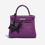 Hermès Rodeo Touch PM Milo Lamb / Matte Alligator SO Black Black Detail | Sell your designer bag on Saclab.com