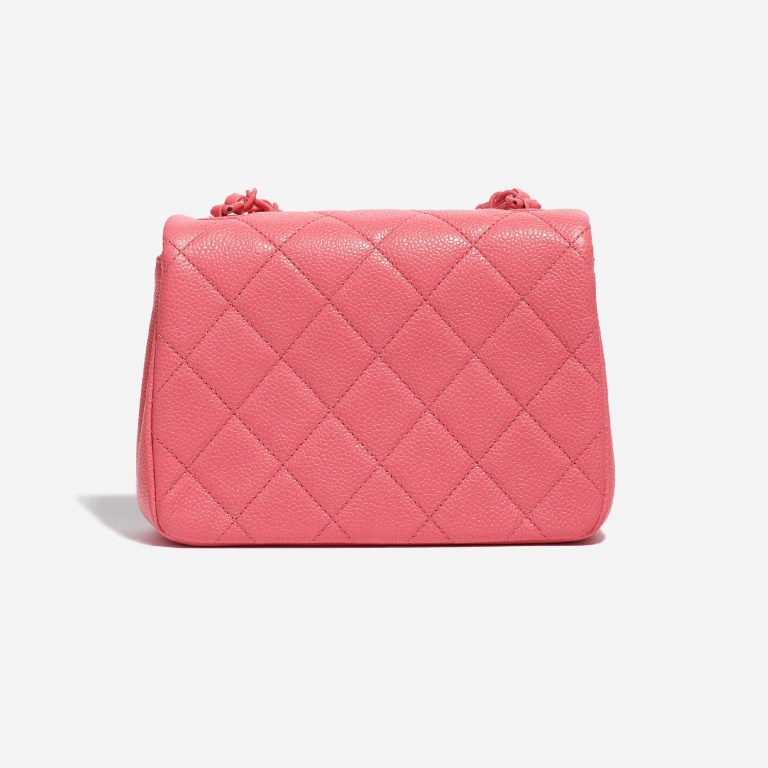 Pre-owned Chanel bag Timeless Mini Square Incognito Pink Pink Bottom | Sell your designer bag on Saclab.com