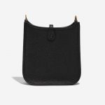 Hermès Evelyne 16 Clemence Black Black Back | Sell your designer bag on Saclab.com