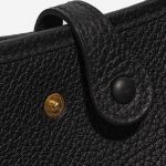 Hermès Evelyne 16 Clemence Black Black Closing System | Sell your designer bag on Saclab.com