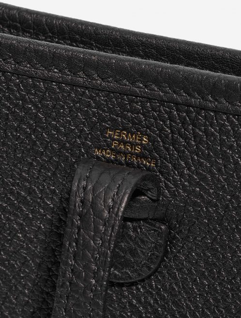 Gebrauchte Hermès Tasche Evelyne 16 Clemence Schwarz Schwarz Logo | Verkaufen Sie Ihre Designer-Tasche auf Saclab.com