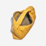 Pre-owned Bottega Veneta bag Hobo / Jodie Medium Matte Soft Crocodile Mirabelle Yellow Inside | Sell your designer bag on Saclab.com
