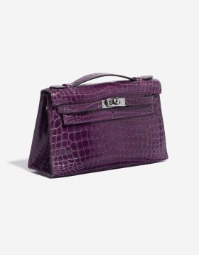 Hermès Kelly Pochette Alligator Amethyst