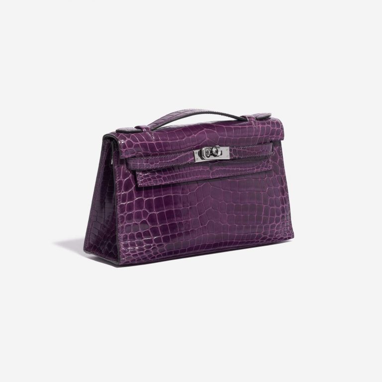 Hermès Kelly Pochette Alligator Améthyste