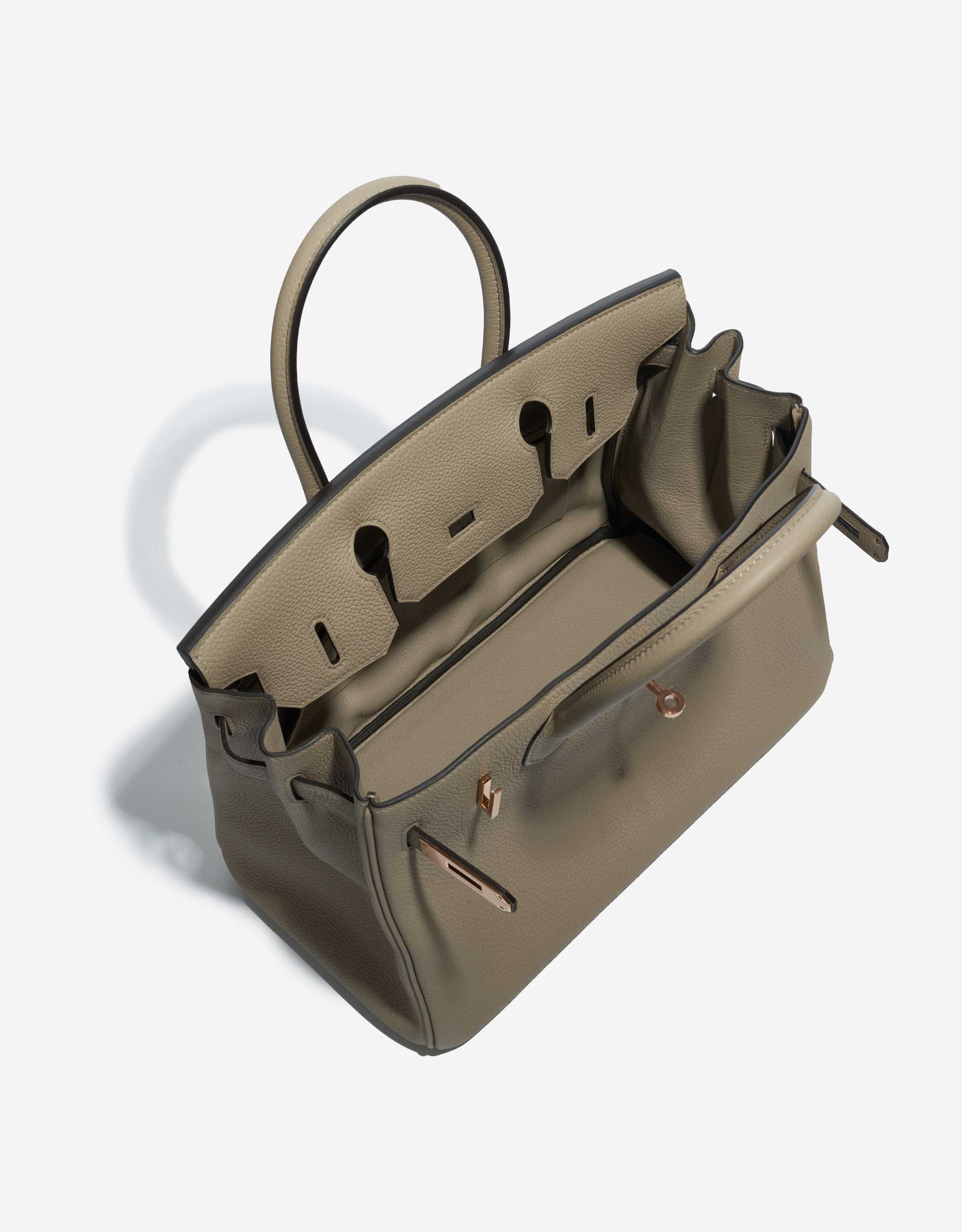 Hermes Gray Gris Asphalte Togo GHW Birkin 30 Handbag Bag Kelly Grey –  MAISON de LUXE