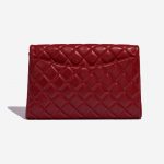 Pre-owned Chanel bag Timeless Single Flap Jumbo Caviar Red Red Back | Sell your designer bag on Saclab.com