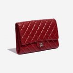 Pre-owned Chanel bag Timeless Single Flap Jumbo Caviar Red Red Side Front | Sell your designer bag on Saclab.com