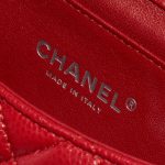 Chanel Timeless Single Flap Jumbo Caviar Red Red Logo | Sell your designer bag on Saclab.com