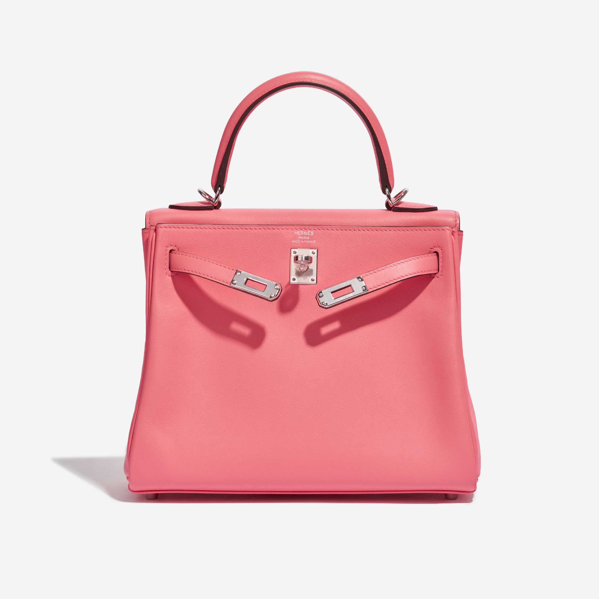 Túi Hermes Handbag Kelly 25 E5 Shoulder Bag Rose Tyrien Pink - Centimet.vn
