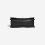 Pre-owned Chanel bag Boy Medium Python Black Black Bottom | Sell your designer bag on Saclab.com
