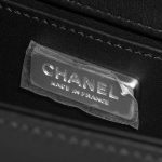 Chanel Boy Medium Python Black Black Logo | Sell your designer bag on Saclab.com