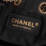 Chanel Drawstring Bucket Lamb Black Black Logo | Sell your designer bag on Saclab.com