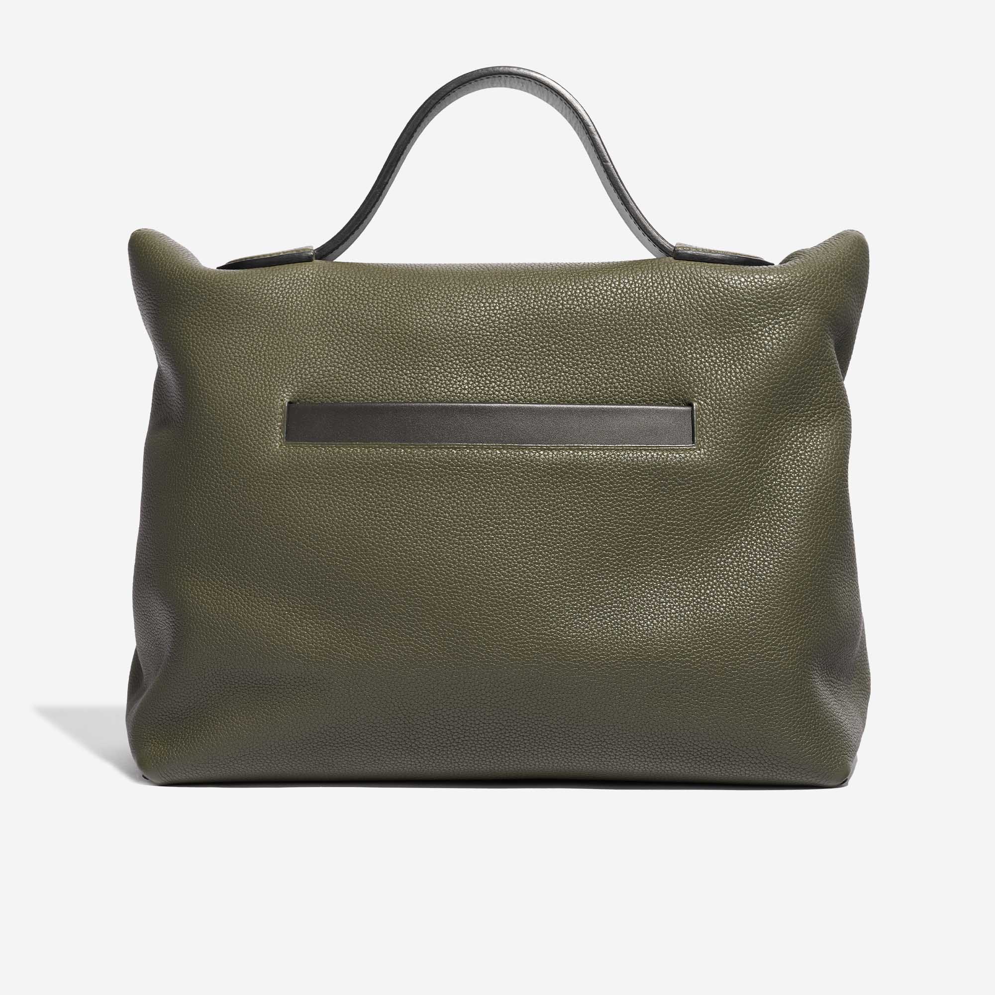 Pre-owned Hermès bag 24/24 35 Togo Vert Olive / Vert Bronze Green Back | Sell your designer bag on Saclab.com