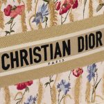 Dior Book Tote Small Canvas Multicolour Multicolour, Beige Detail | Sell your designer bag on Saclab.com