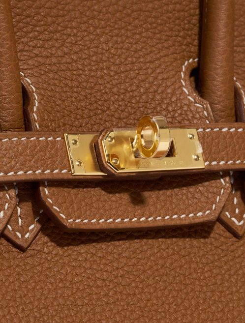 Sac Hermès d'occasion Birkin 25 Togo Gold Brown Closing System | Vendez votre sac de créateur sur Saclab.com