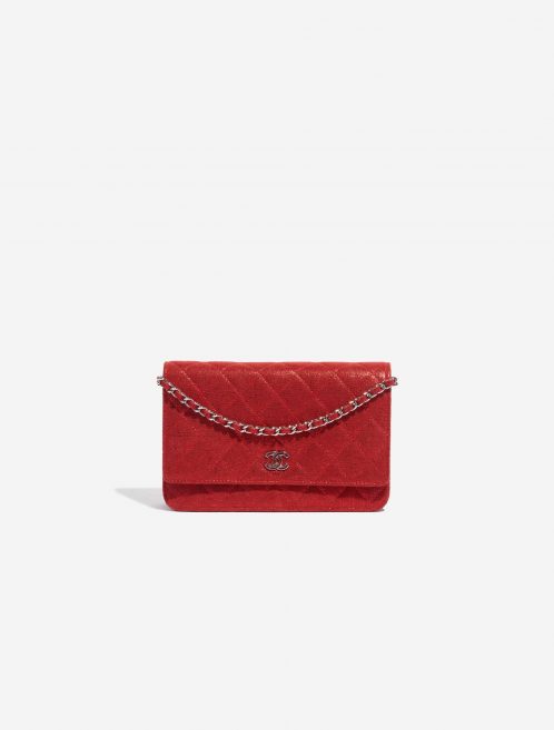 Sac Chanel d'occasion Timeless WOC Cotton Red Glittery Red Front | Vendez votre sac de créateur sur Saclab.com