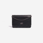 Chanel Reissue WOC Lamb Black Black Front | Sell your designer bag on Saclab.com