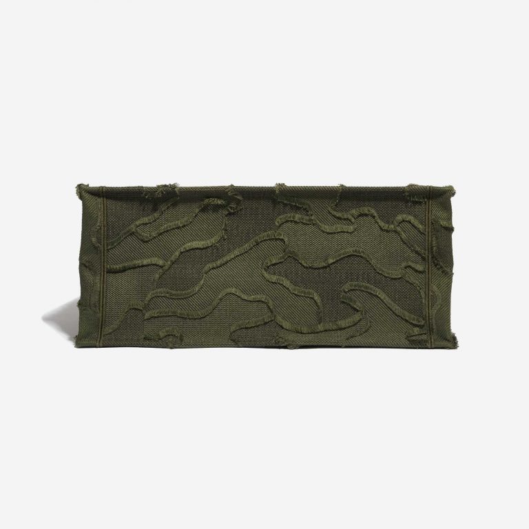 Sac Dior d'occasion Book Tote Large Camouflage Broderie Canvas Green Green Bottom | Vendez votre sac de créateur sur Saclab.com