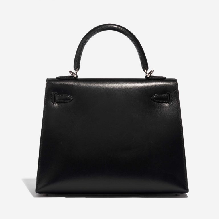 Pre-owned Hermès bag Kelly 25 Box Black Black Back | Sell your designer bag on Saclab.com