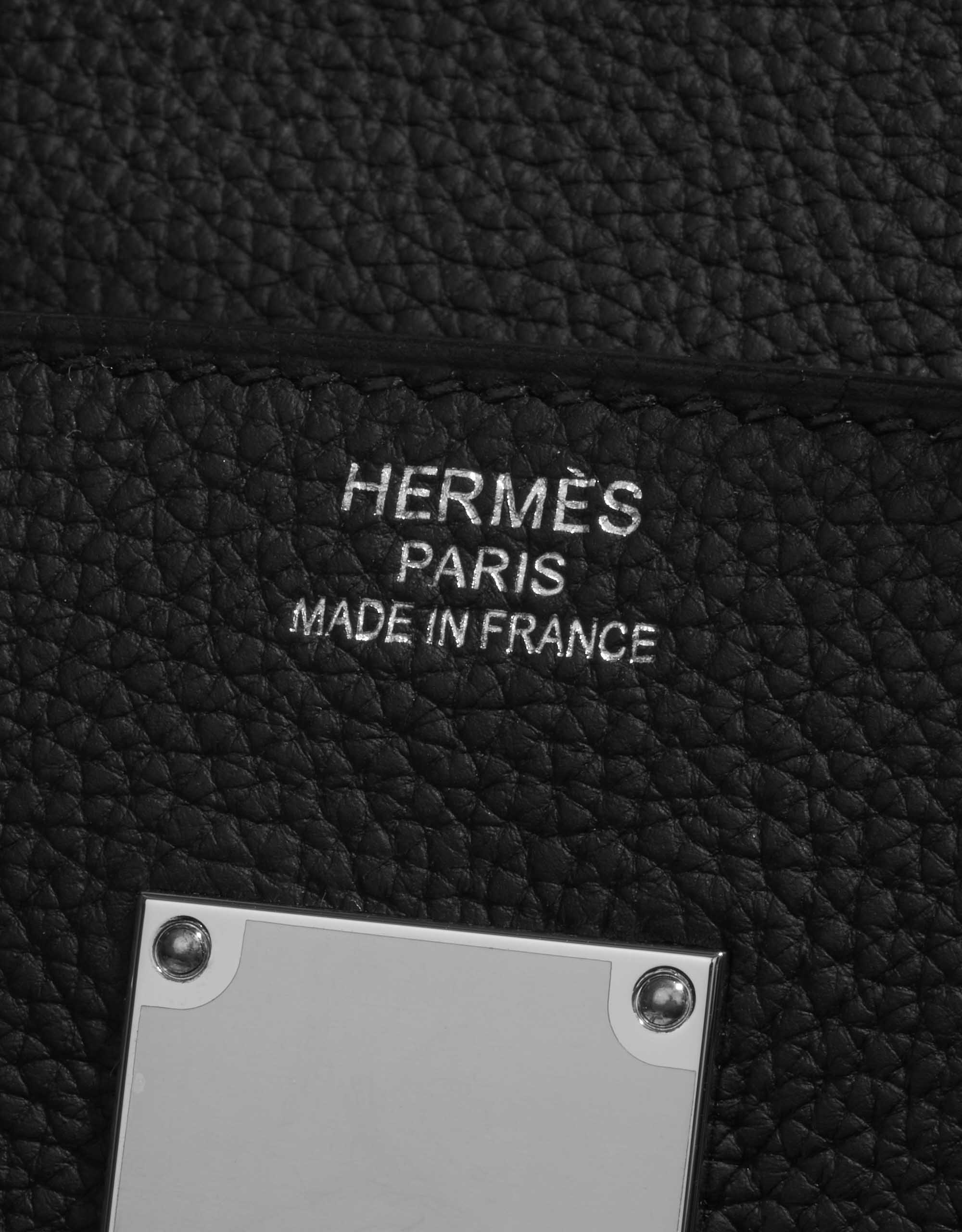 Sac à dépêches Hermès Hermes Haut a Courroies 40 Cargo canvas H/calf  Evercalf black Leather Cloth ref.504919 - Joli Closet