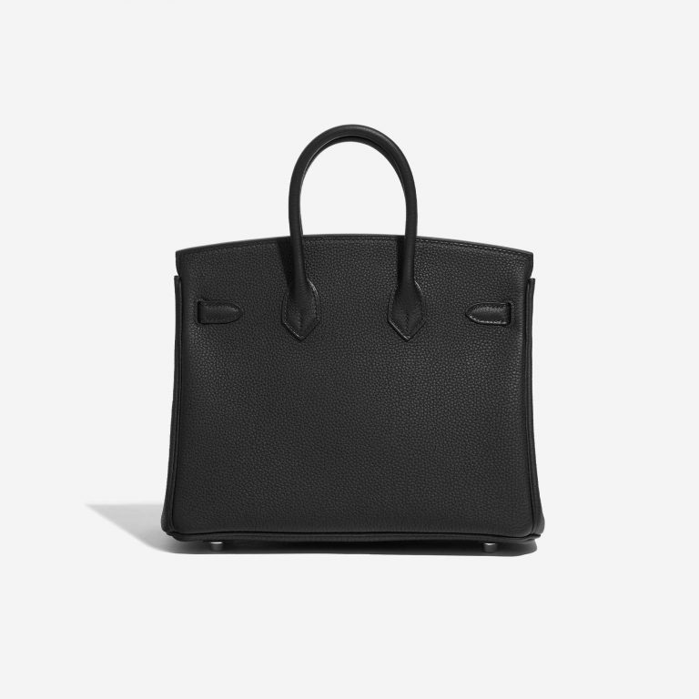 Pre-owned Hermès bag Birkin 25 Togo Black Black Back | Sell your designer bag on Saclab.com